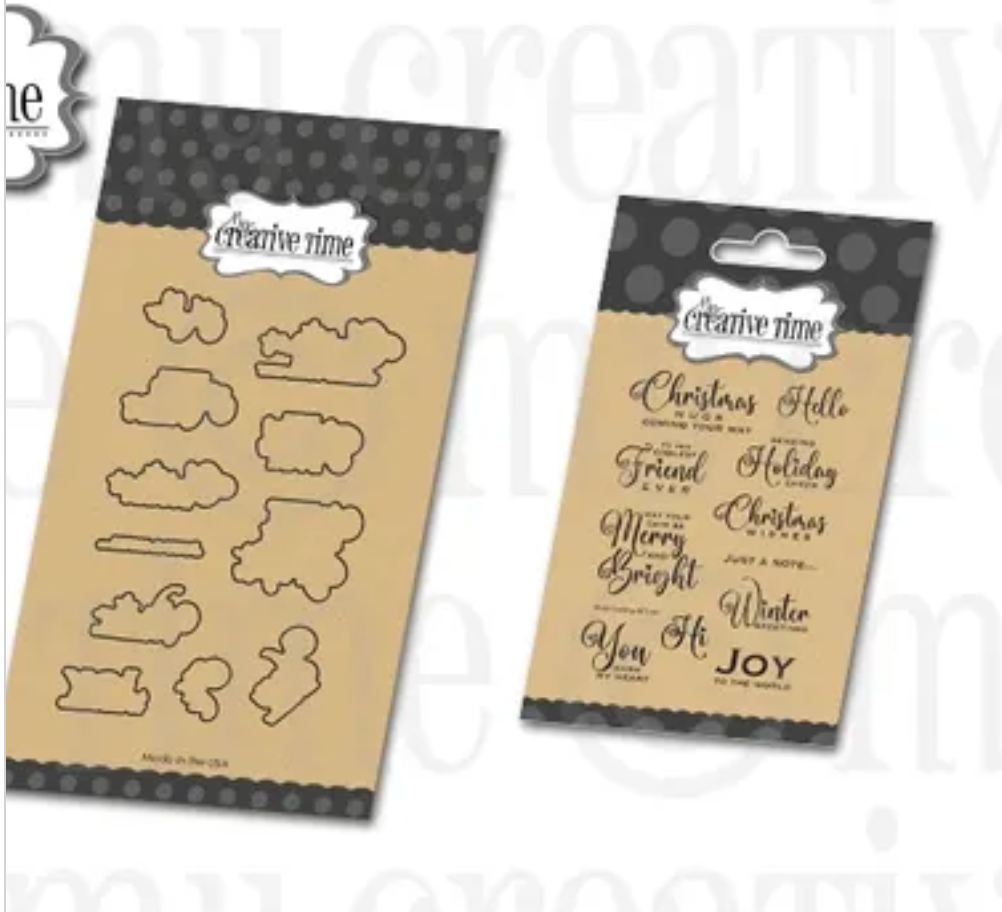 Winter Greeting Stamps & Dies