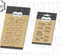 Winter Greeting Stamps & Dies