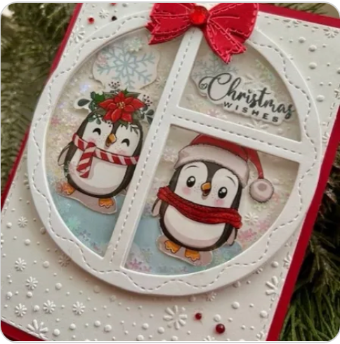 Winter Greeting Stamps & Dies