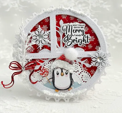 Winter Greeting Stamps & Dies