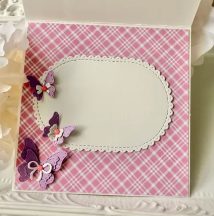 More Butterflies Plate Die