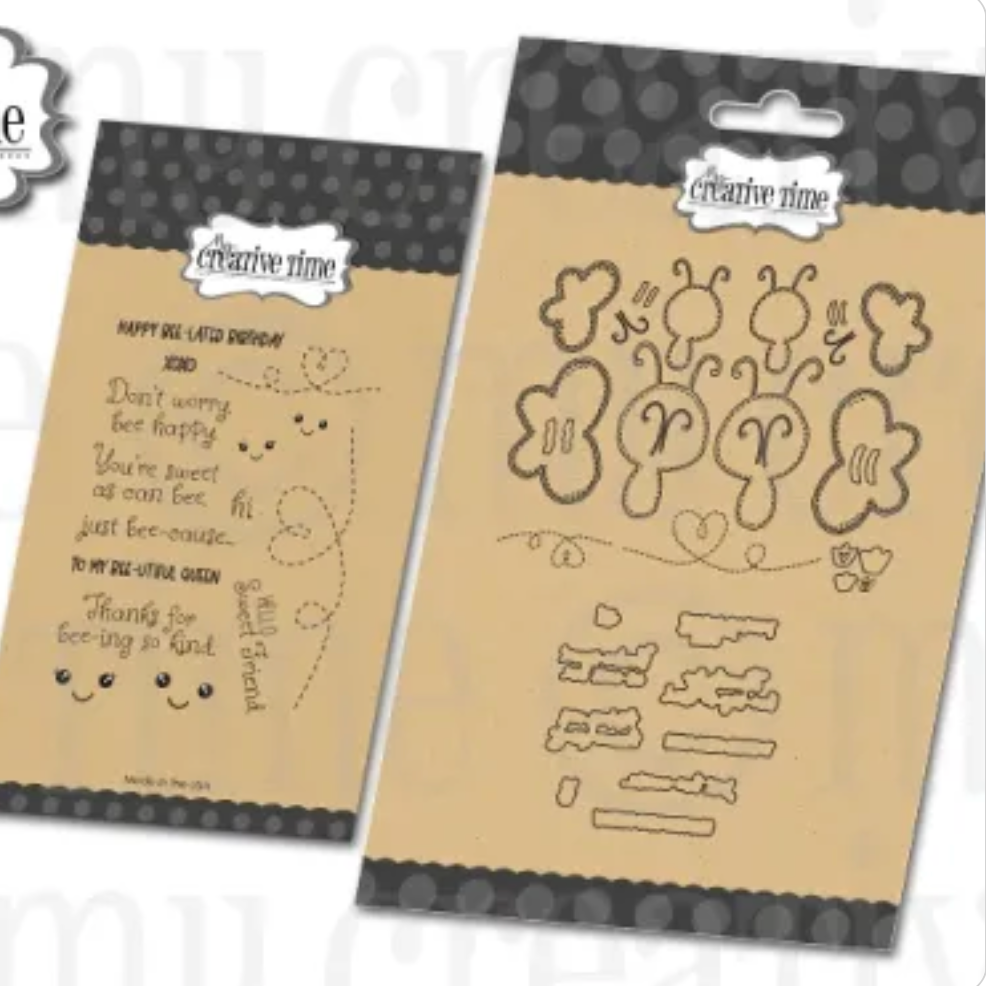 Cute Bumblebee Stamps & Dies