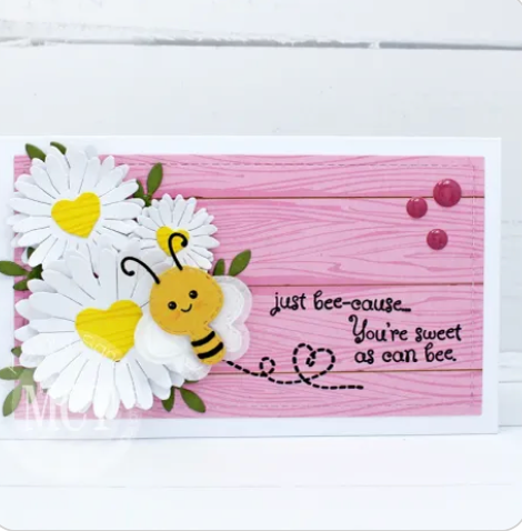 Cute Bumblebee Stamps & Dies