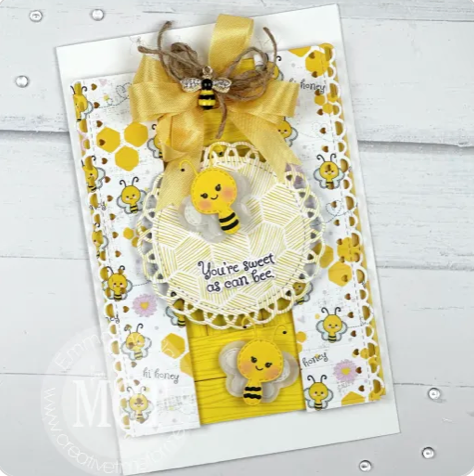 Cute Bumblebee Stamps & Dies