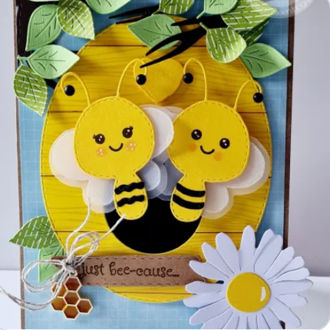 Cute Bumblebee Stamps & Dies