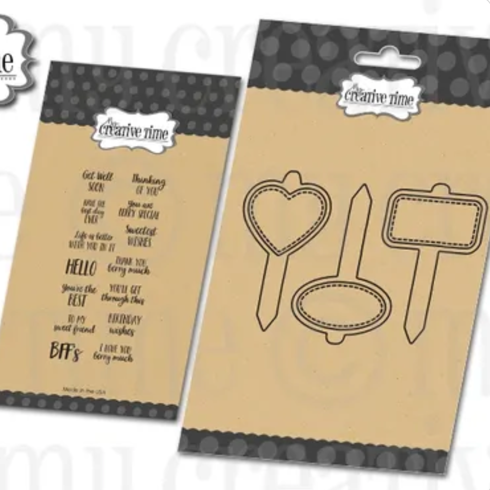 Garden Stake Stamps & Dies