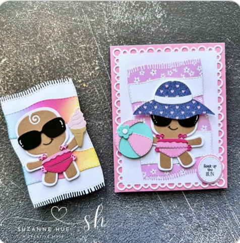 Ice Cream & Snow Cone Stamp & Dies