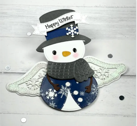 Mr. Snowman Stamps & Dies