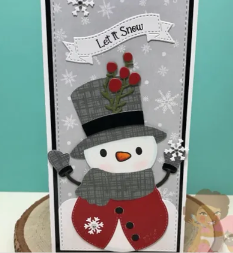 Mr. Snowman Stamps & Dies