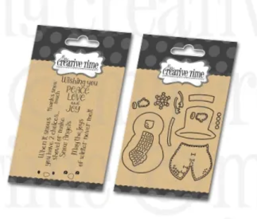 Little Mr. Snowman Stamps & Dies