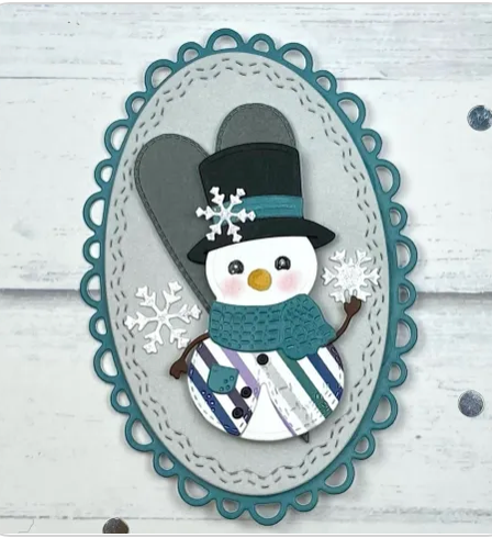 Little Mr. Snowman Stamps & Dies