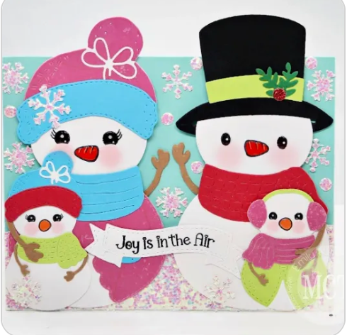 Little Mr. Snowman Stamps & Dies