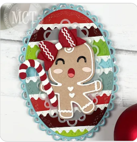 Sweet Gingerbread Person Die