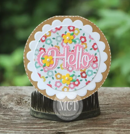 Circle Card Add-Ons Dies