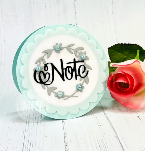 Circle Card Add-Ons Dies