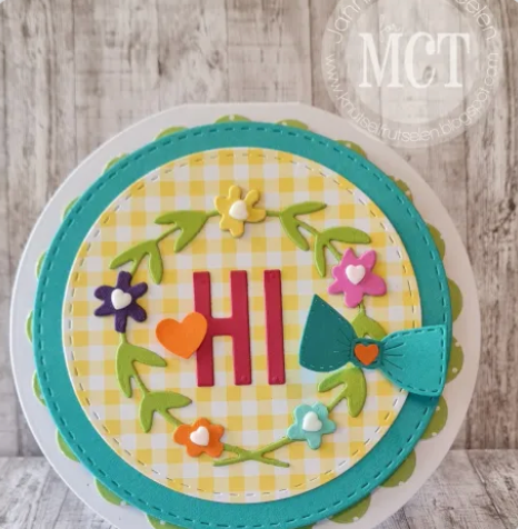 Circle Card Add-Ons Dies