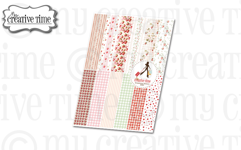 Strawberry Blossom 2026 Paper Pack