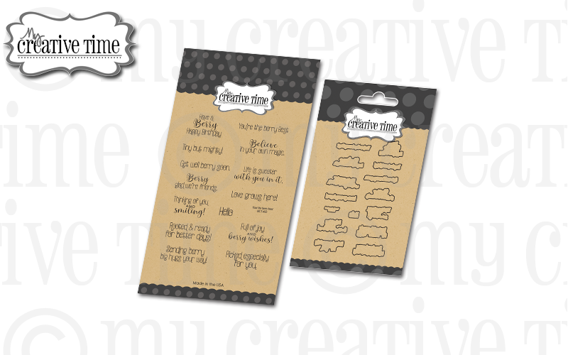You're The Berry Best Stamps & Dies