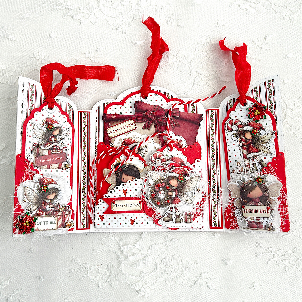 Gatefold Tag Folio Die