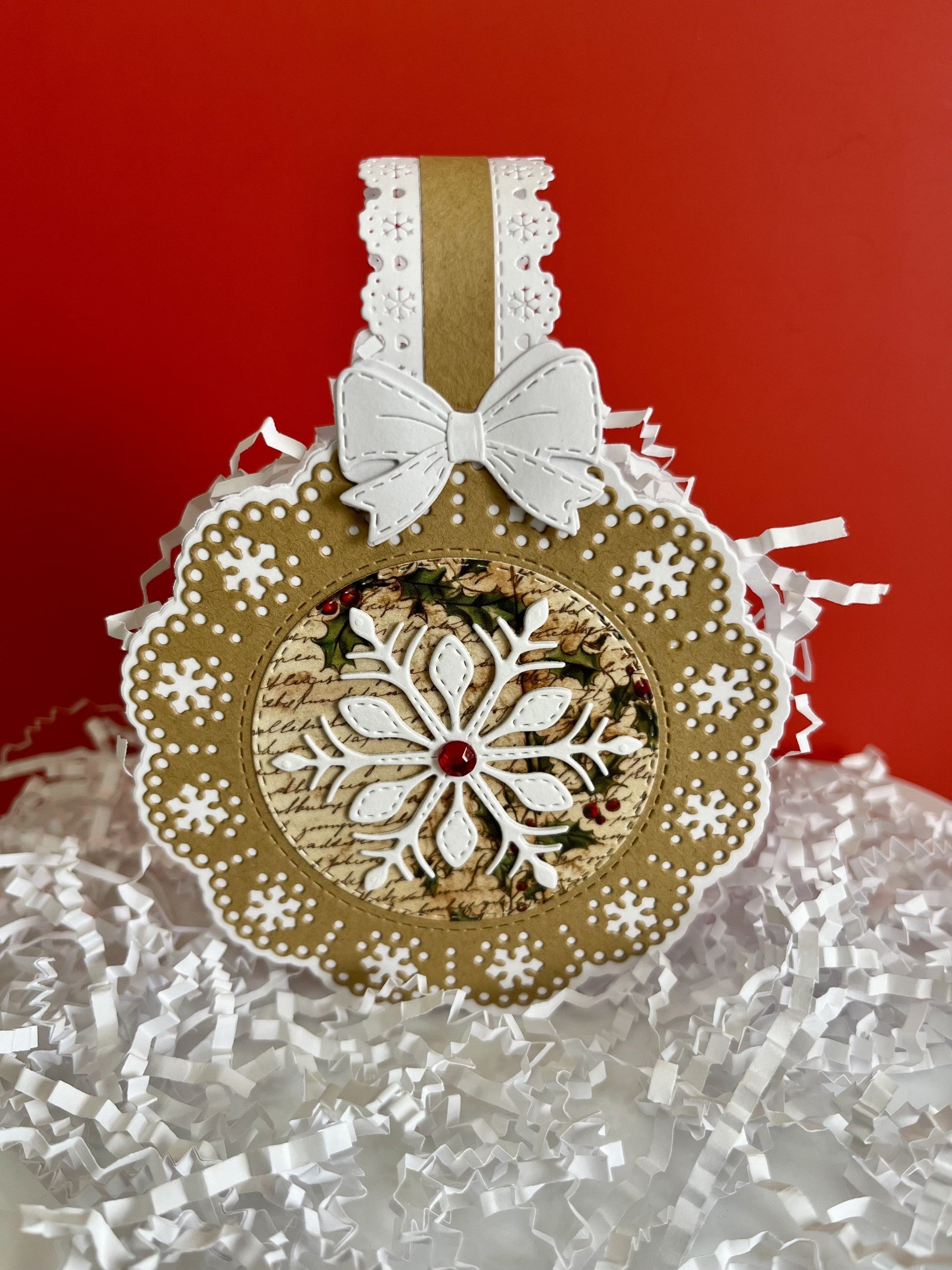 Snowflake Belly Band Die